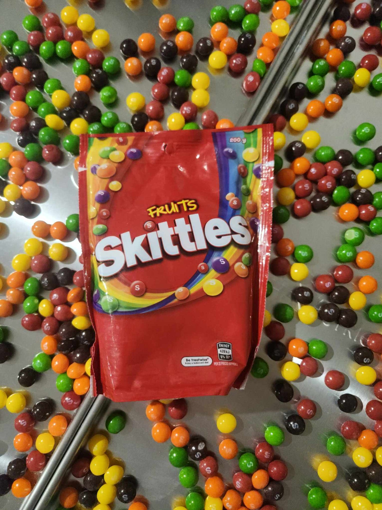 Rainbow Skittle Blasts | Freeze Dried Skittles