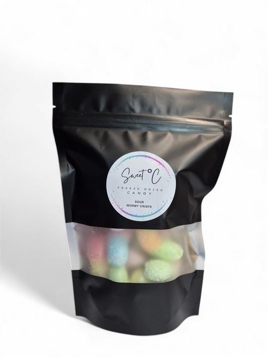 Sour Wormy Crisps | Freeze Dried Sour Worms