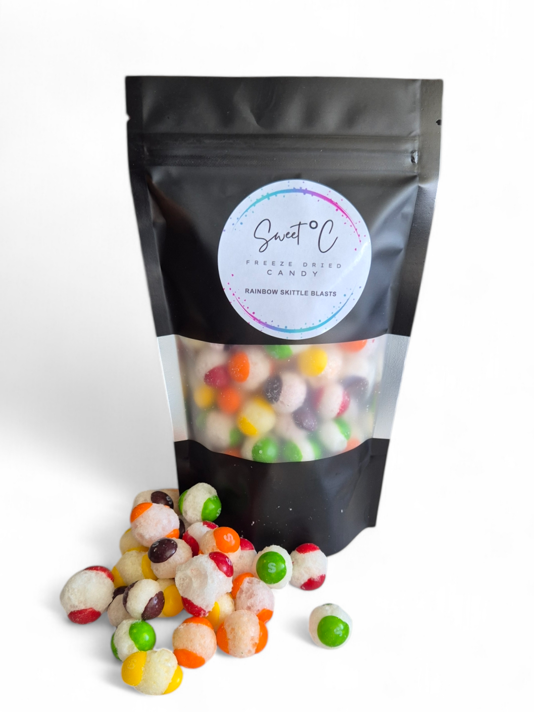 Rainbow Skittle Blasts | Freeze Dried Skittles