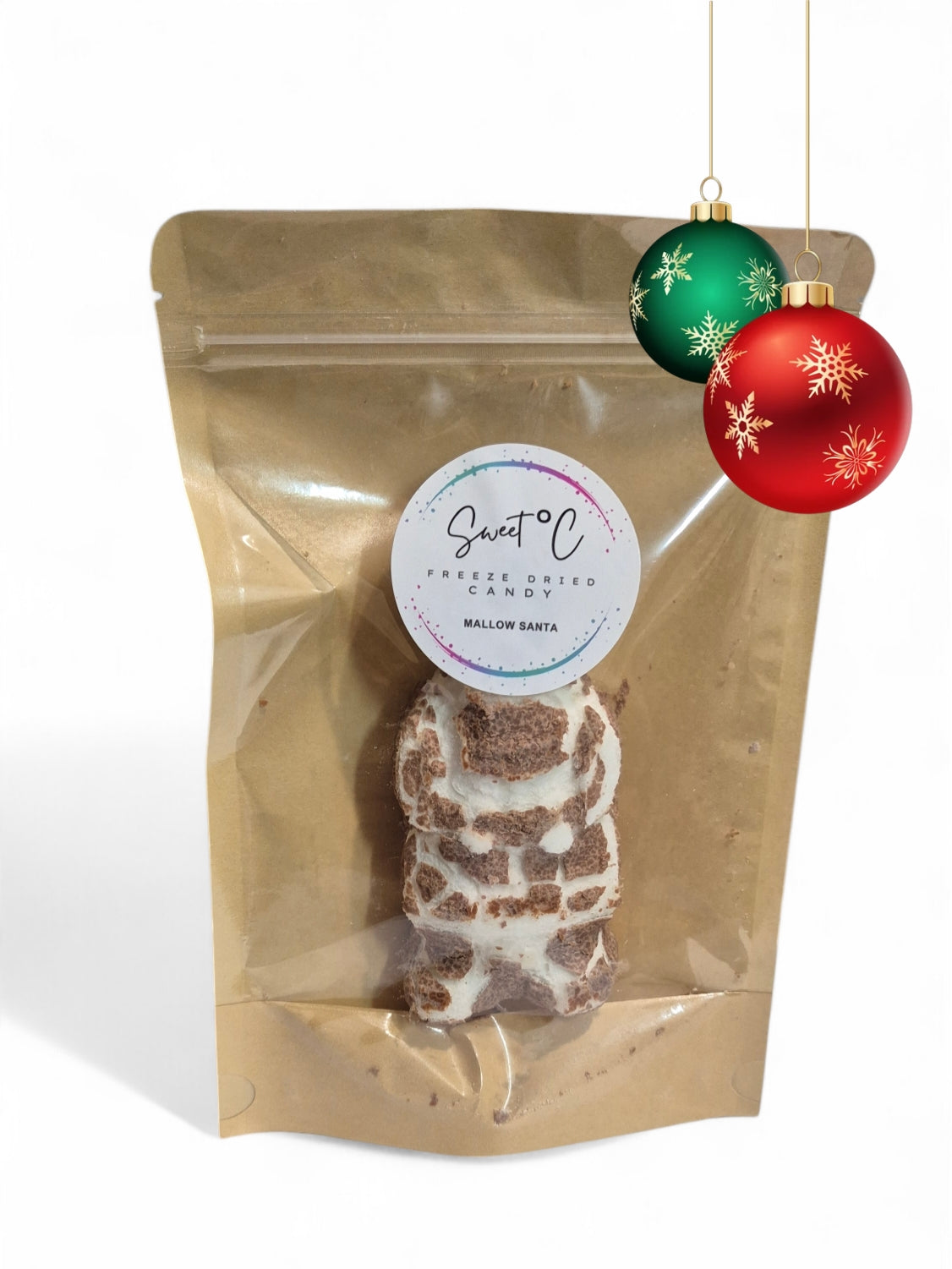 Mallow Santas | Freeze Dried Marshmallow Santa